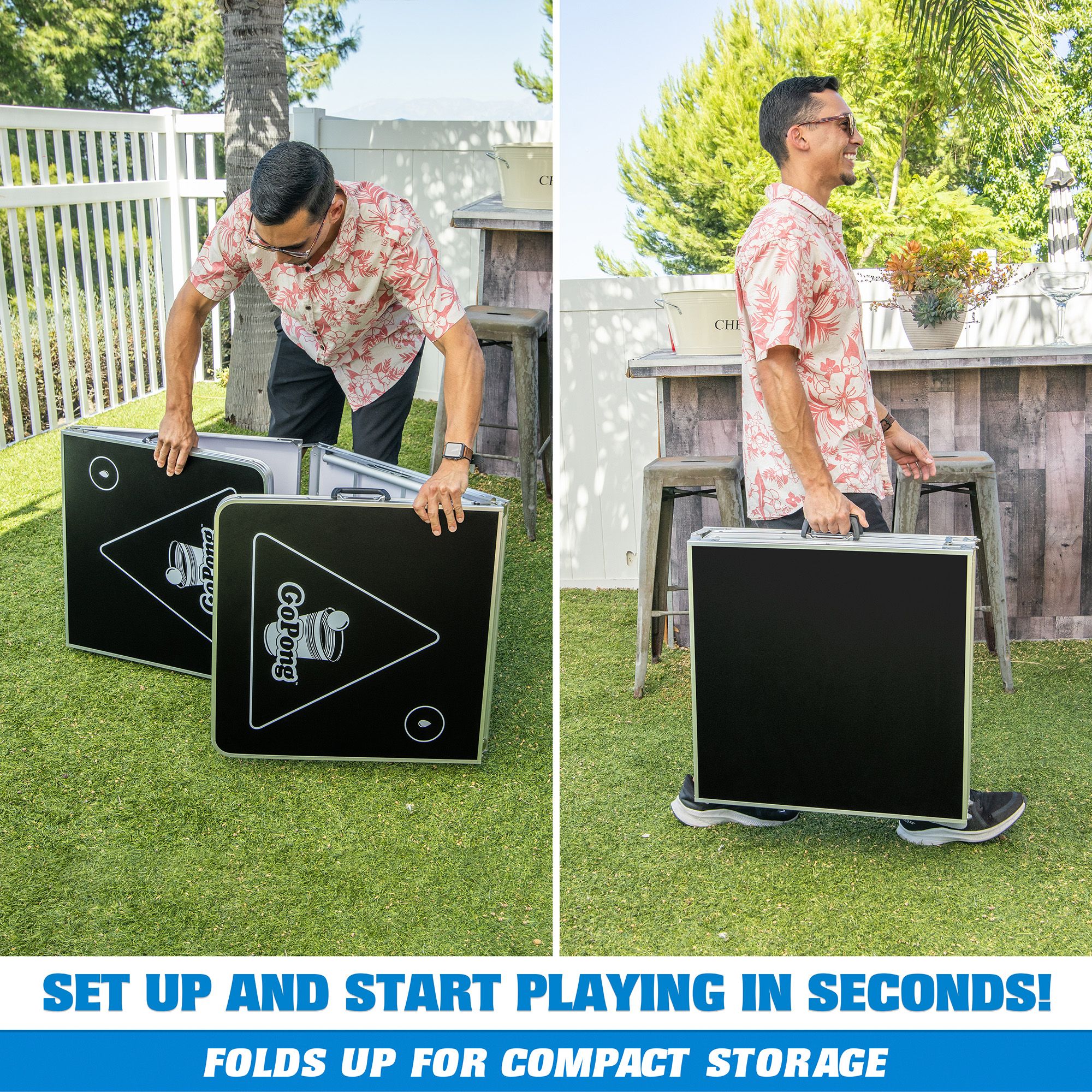 GoSports GoPong 8' Portable Tailgate Table | Dick's Sporting Goods